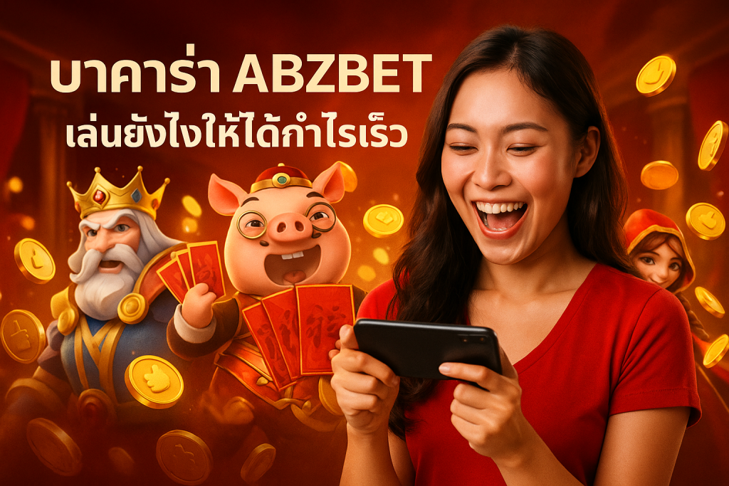 บาคาร่า ABZBET เล่นยังไงให้ได้กำไรเร็ว