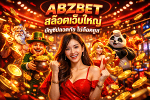 ABZBET สล็อตเว็บใหญ่ บัญชีปลอดภัย ไม่ล็อคยูส